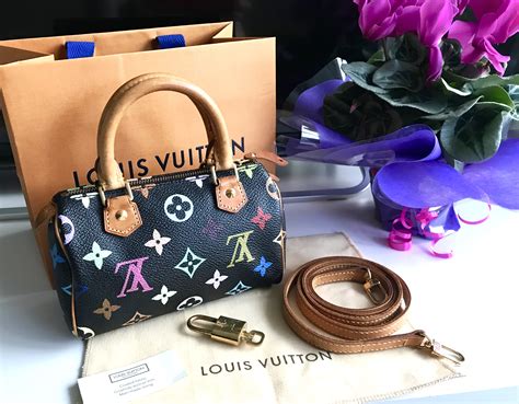 dupe fake louis vuitton monogram multicolor mini speedy|Louis Vuitton dupe walmart.